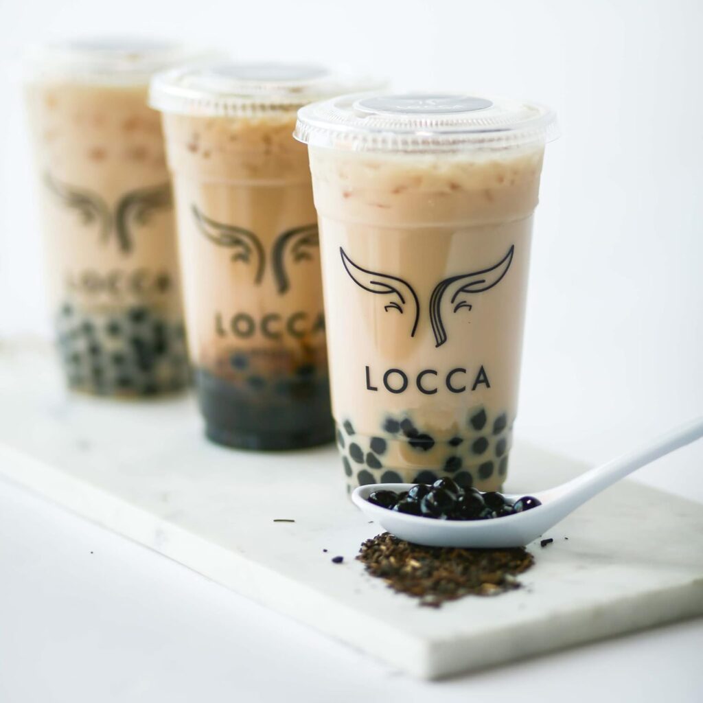 Locca Premium Boba Tea Kit (24+ Drinks) with Boba Pearls, Thai, Jasmine, Black Teas (Thai Bliss Edition), Tapioca, Boba Straws DIY Bubble Tea