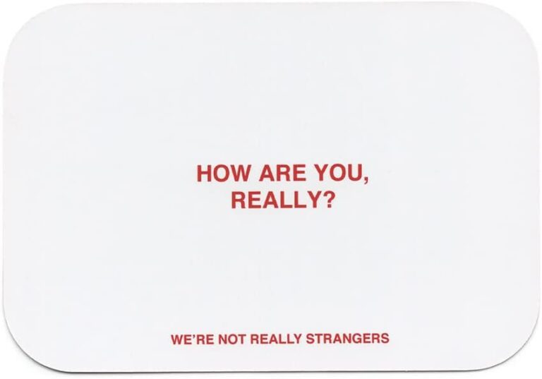 were not really strangers card game review