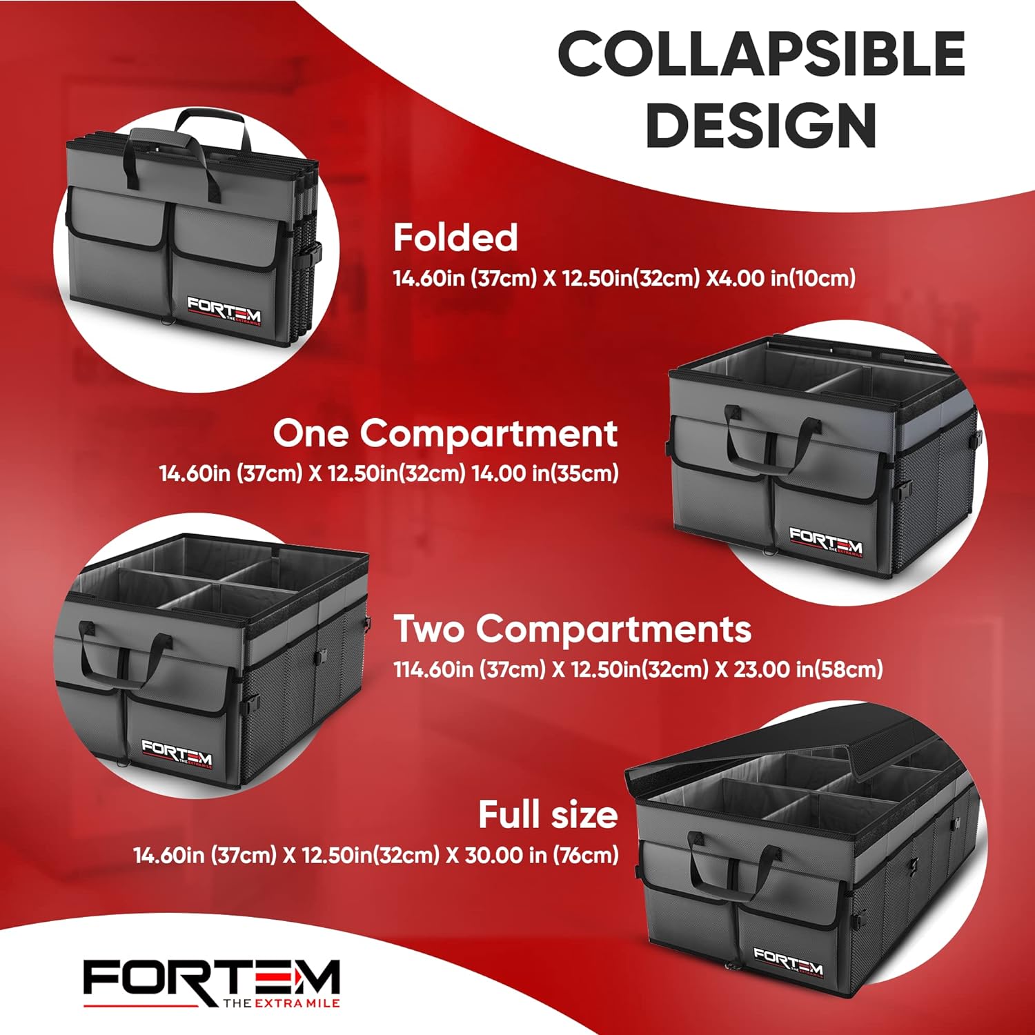 fortem car trunk organizer review